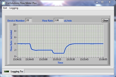 CorSolutions Flow Meter Plus Software